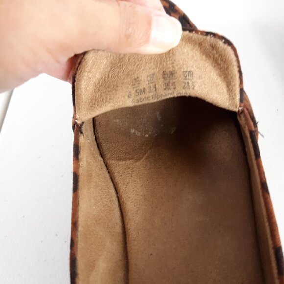 Dr Scholl's Webster Animal Print Slip-On Shoe Loafer Leopard Women's Size 6.5 - Picture 7 of 8